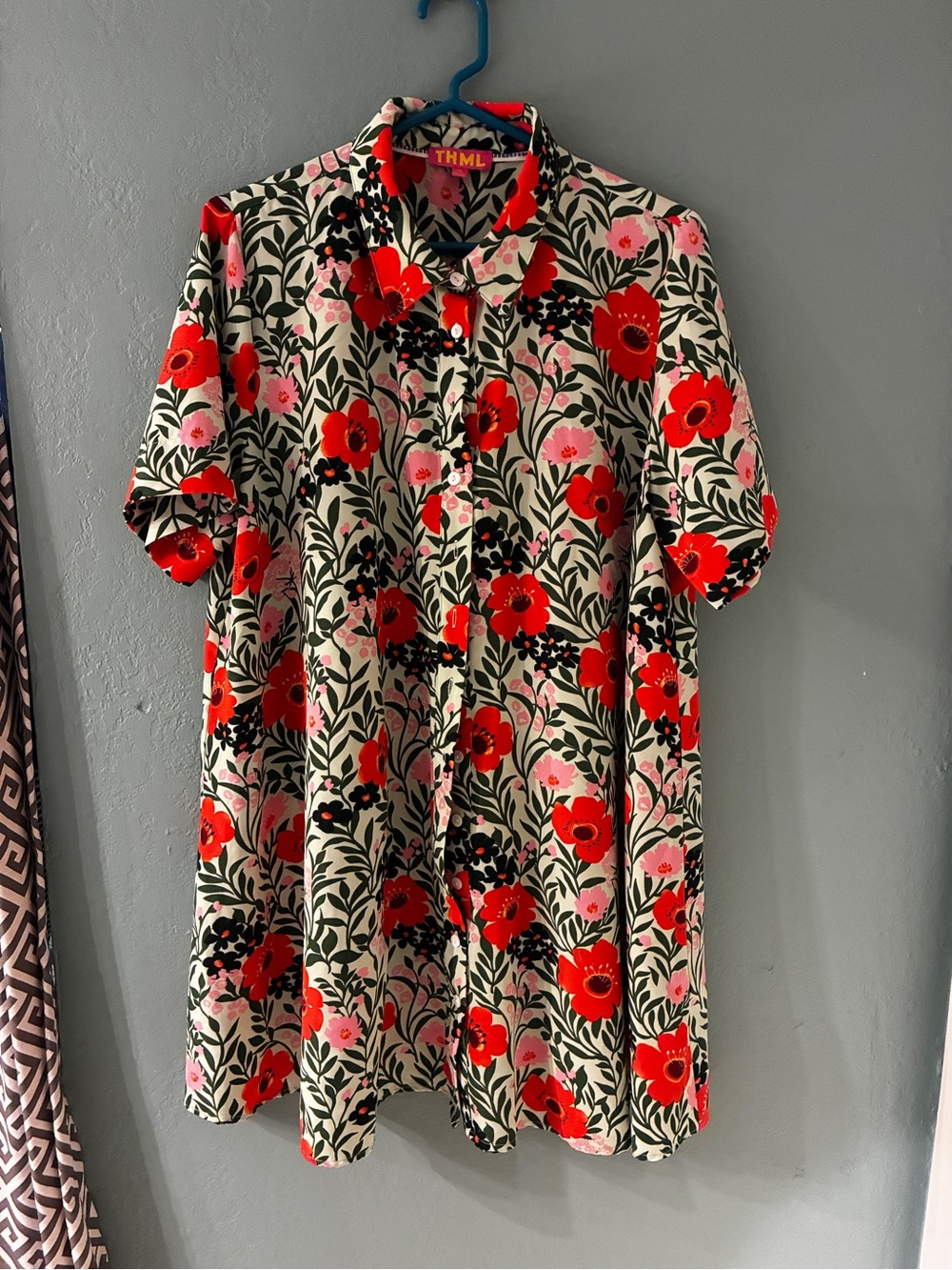 THML floral dress - size M